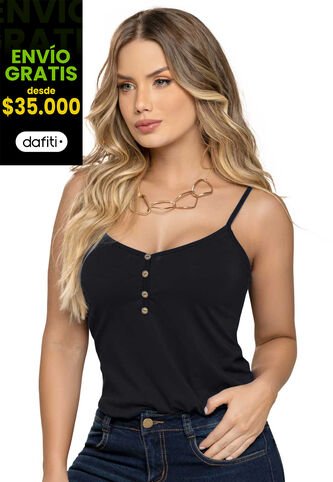 Camiseta Mujer Negro Mp 4760 MP