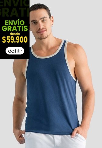 Camisilla Hombre Azul Profundo Mp 1944 MP
