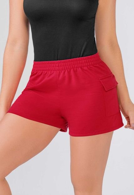 Short Mujer Rojo Mp 159