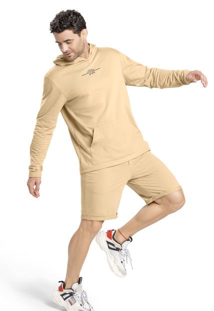 Buzo Masculino Caramelo Mp 7091