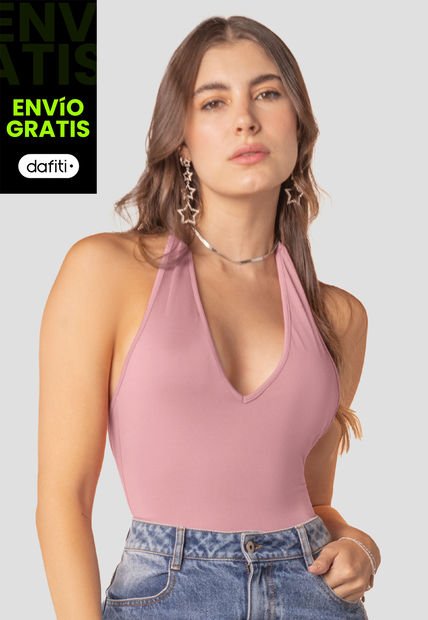 Body Mujer Rosa Polvo Mp 110152