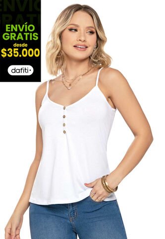 Camiseta Mujer Blanco Mp 4760 MP