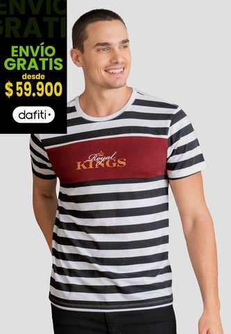 Camiseta Hombre Estampado Mp 112805 MP