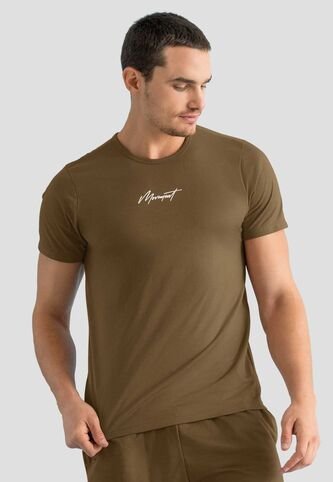 Camiseta Hombre Chocolate Mp 100495 MP