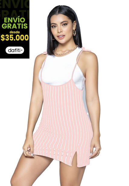 Jardinera Corta Mujer Multicolor Mp 9500