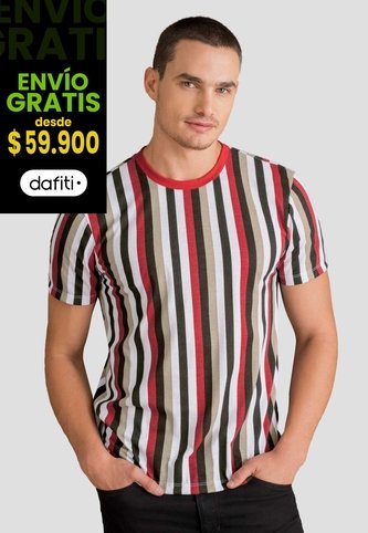 Camiseta Hombre Estampado Mp 112801 MP