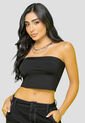 Crop Top Mujer Negro Mp 108098 de MP