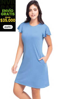 Vestido Corto Para Mujer Morazul MP