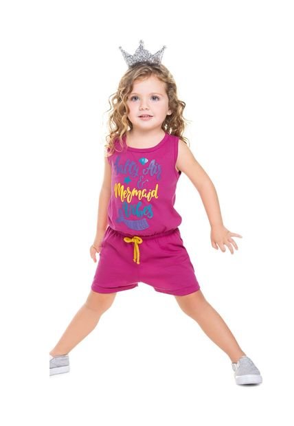 Enterizo Bebe Femenino Fucsia MP
