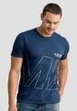 Camiseta Hombre Azul Profundo Mp 113049 de MP