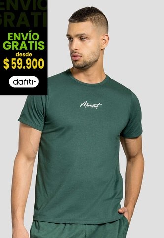 Camiseta Hombre Verde Pino Mp 100495 MP