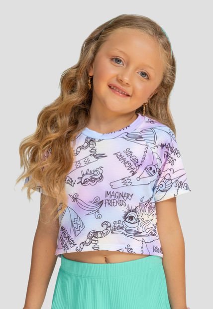 Camiseta Niñas Infantil Estampado Mp 106253