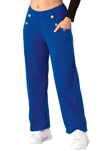Pantalón Mujer Azul Mp 5936