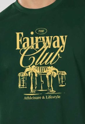 Camiseta Hombre Verde Pino Mp 113762