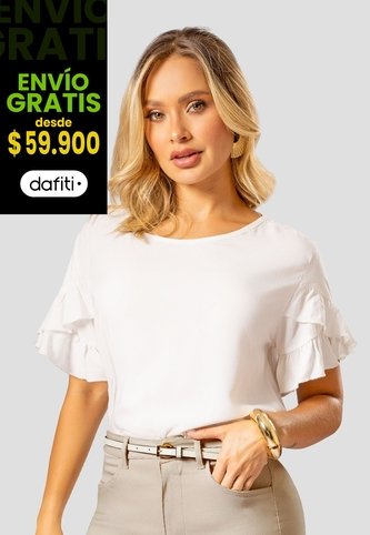 Blusa Mujer Crudo Mp 112049 MP