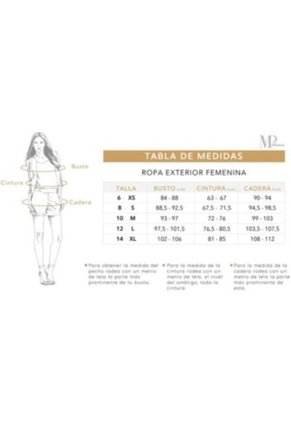 Blazer Mujer Azul Mp 76375