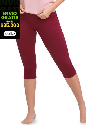 Capri Mujer Vinotinto Mp 75600 MP