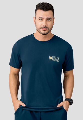 Camiseta Hombre Azul Profundo Mp 110526 MP