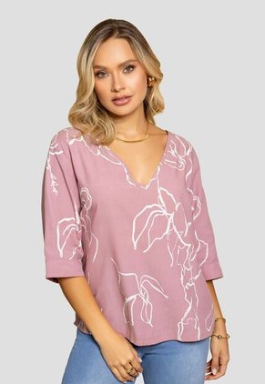 Blusa Mujer Estampado Mp 112393