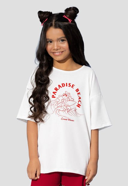 Camiseta Paq X2 Niñas Infantil Bicolor Mp 105779