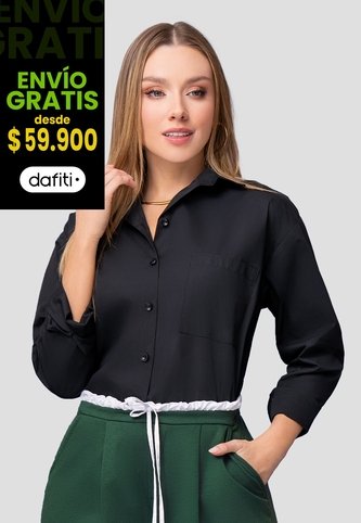 Camisa Mujer Negro Mp 110854 MP