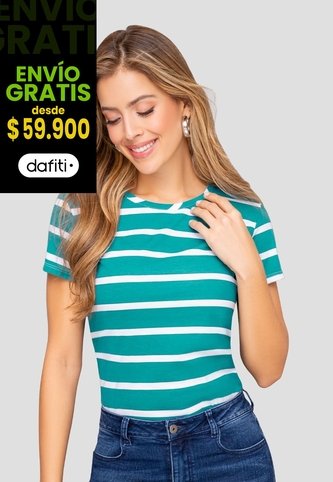 Camiseta Mujer Estampado Mp 112032 MP