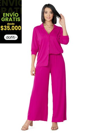 Pantalón Mujer Fucsia Mp 7727 MP