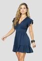 Vestido Corto Mujer Azul Profundo Mp 106435 de MP