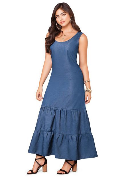 Vestido Azul MP 92511
