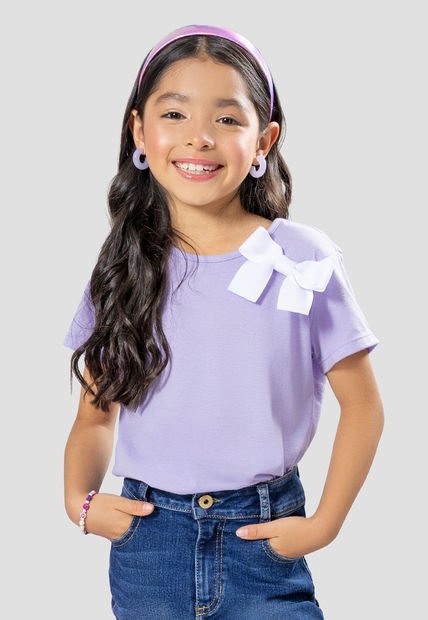 Camiseta Paq X2 Infantil Femenino Multicolor Mp 104798