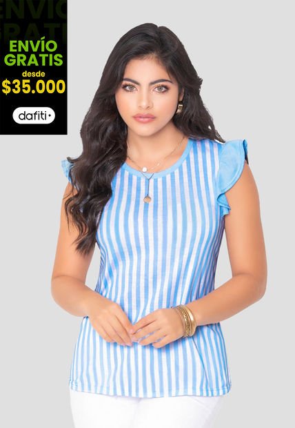 Camiseta Mujer Estampado Mp 91780