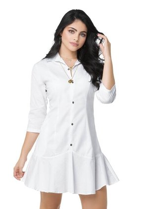 Vestido Para Mujer Blanco MP
