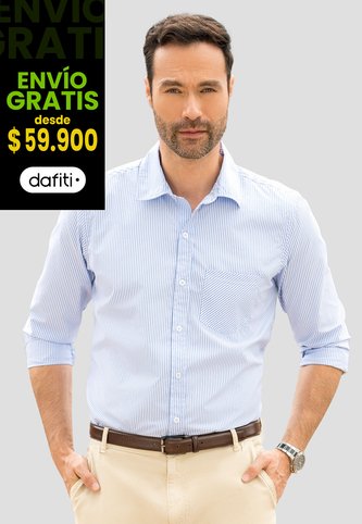 Camisa Hombre Azul Baby Mp 110841 MP