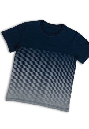 Camiseta Infantil Azul Mp 76664