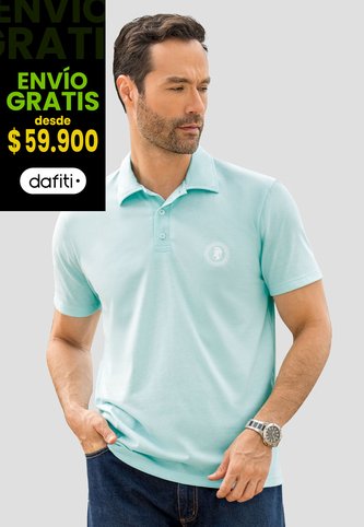 Polo Hombre Azul Baby Mp 110745 MP