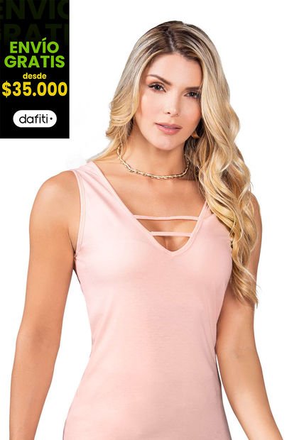 Camiseta Mujer Palo De Rosa Mp 79427