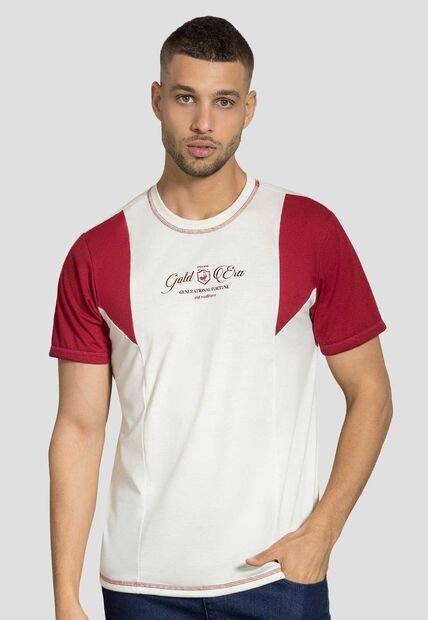 Camiseta Hombre Bicolor Mp 112118
