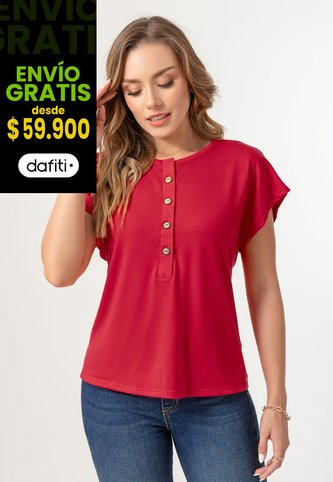 Blusa Mujer Rojo Mp 103990 MP