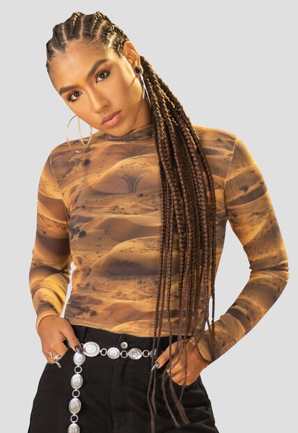 Camibuzo Mujer Estampado Mp 107780