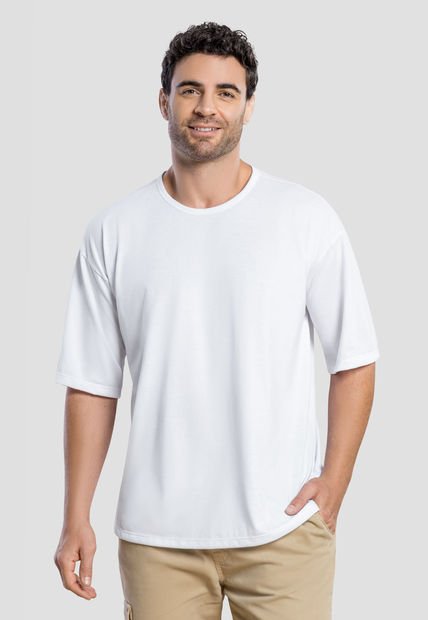Camiseta Hombre Blanco Mp 105342