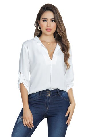 Blusa Mujer Crudo Mp 33474 MP