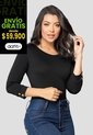 Camibuzo Mujer Negro Mp 2364 de MP