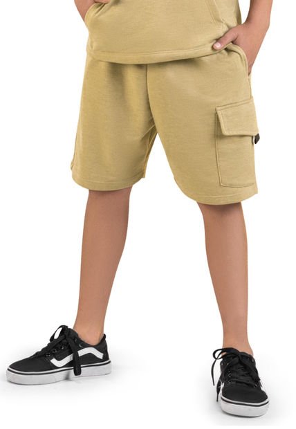 Bermuda Infantil Masculino Amarillo Mp 6460