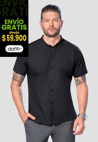 Camisa Hombre Negro Mp 105331 MP