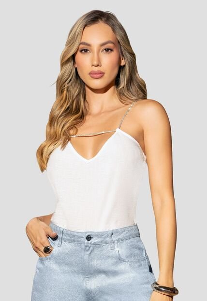 Blusa Mujer Marfil Mp 112686