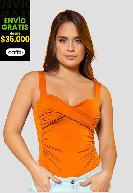 Body Mujer Naranja Mp 33446