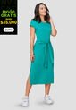 Vestido Largo Mujer Verde Mp 103994 de MP