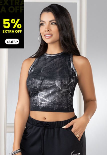 Blusa Mujer Negro Mp 101033