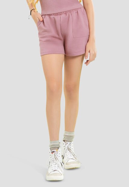 Short Infantil Femenino Rosa Mp 104121