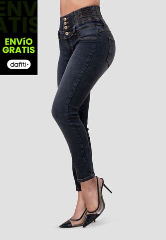 Jean Mujer Negro Mp 103399 MP